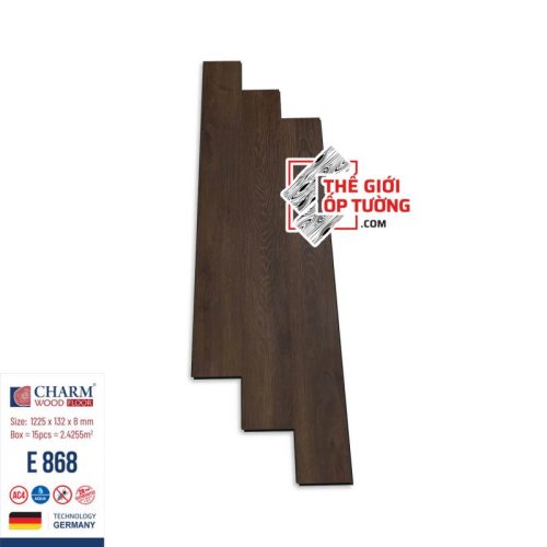Sàn Gỗ Chống Nước 8mm CHARM WOOD 868