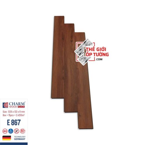 Sàn Gỗ Chống Nước 8mm CHARM WOOD 867