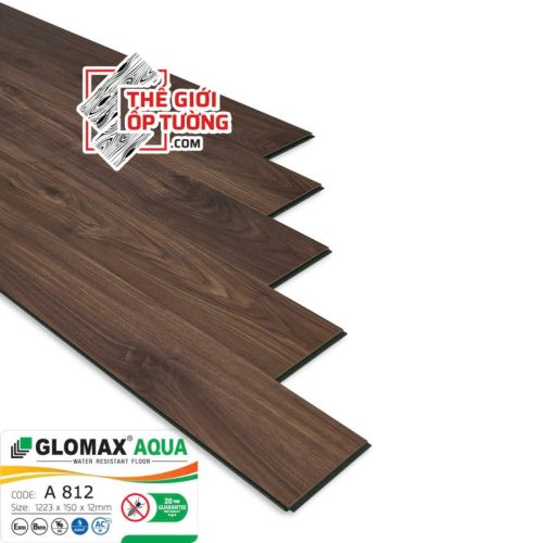 Sàn Gỗ Chống Nước 12mm GLOMAX AQUA 812