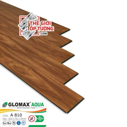 Sàn Gỗ Chống Nước 12mm GLOMAX AQUA 810