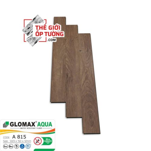 Sàn Gỗ Chống Nước 12mm GLOMAX AQUA 815