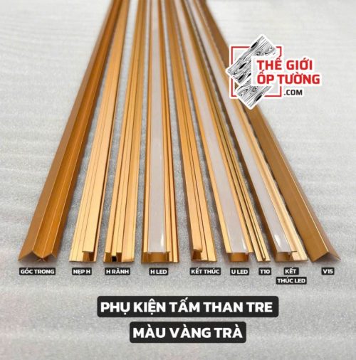 Phụ Kiện Tấm Ốp Tường Than Tre