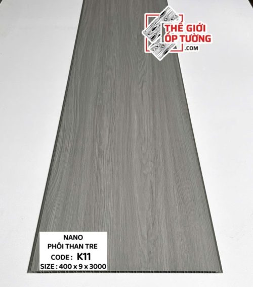 Tấm ốp tường nano phôi than tre K11