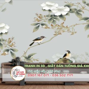Tranh dán tường Indochine - in tranh dán tường theo yêu cầu 01