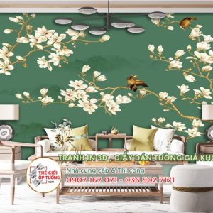 Tranh dán tường Indochine - in tranh dán tường theo yêu cầu 17