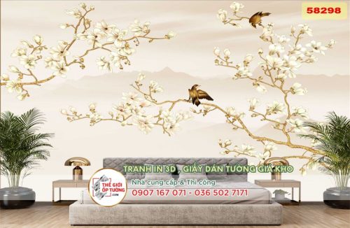 Tranh dán tường Indochine - in tranh dán tường theo yêu cầu 18