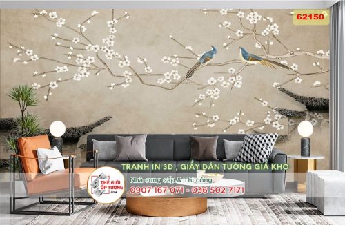 Tranh dán tường Indochine - in tranh dán tường theo yêu cầu 20
