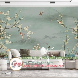 Tranh dán tường Indochine - in tranh dán tường theo yêu cầu 21