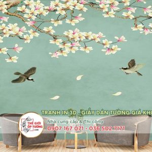 Tranh dán tường Indochine - in tranh dán tường theo yêu cầu 11