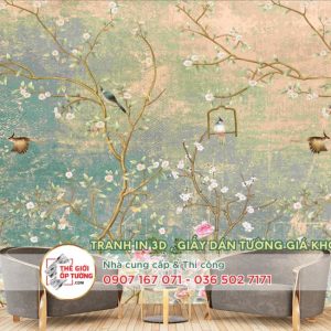 Tranh dán tường Indochine - in tranh dán tường theo yêu cầu 14