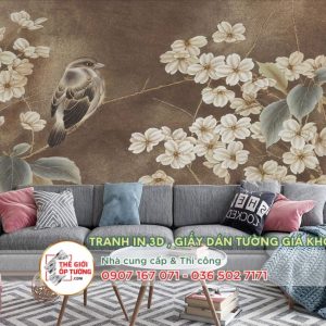 Tranh dán tường Indochine - in tranh dán tường theo yêu cầu 15