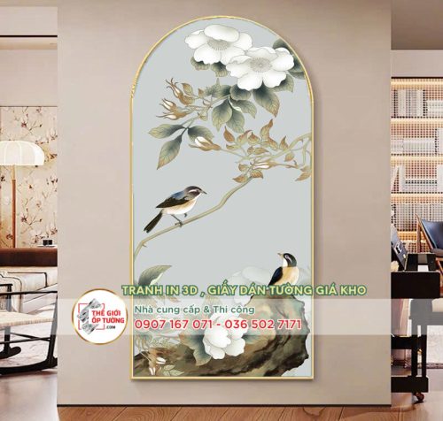 Tranh dán tường Indochine - in tranh dán tường theo yêu cầu 01