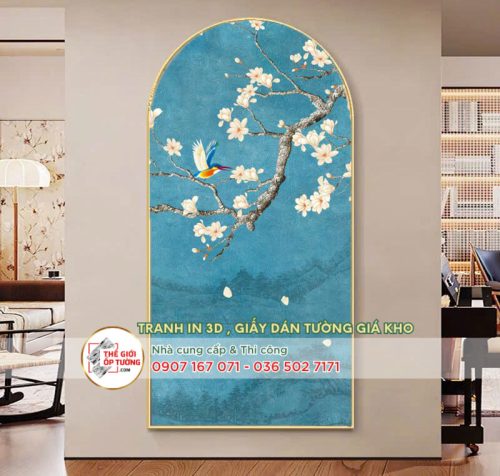 Tranh dán tường Indochine - in tranh dán tường theo yêu cầu 02