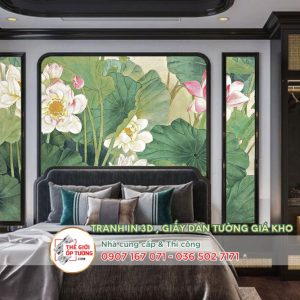 Tranh dán tường Indochine - in tranh dán tường theo yêu cầu 04