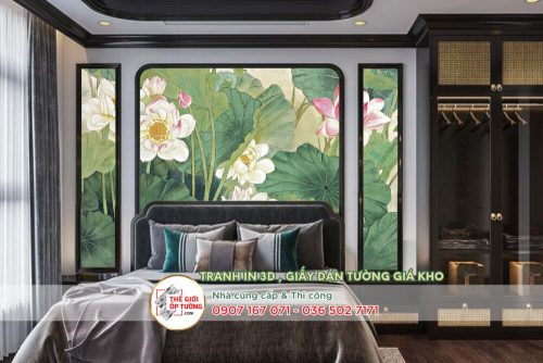 Tranh dán tường Indochine - in tranh dán tường theo yêu cầu 04