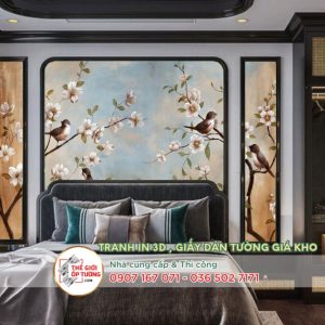 Tranh dán tường Indochine - in tranh dán tường theo yêu cầu 05