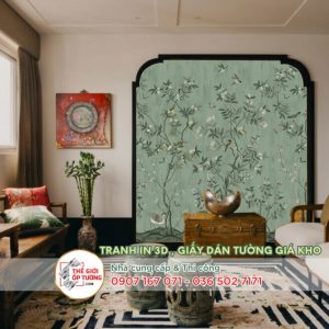 Tranh dán tường Indochine - in tranh dán tường theo yêu cầu 06