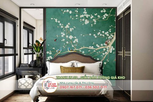 Tranh dán tường Indochine - in tranh dán tường theo yêu cầu 07