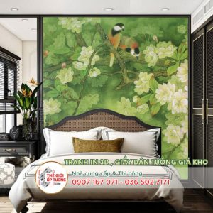 Tranh dán tường Indochine - in tranh dán tường theo yêu cầu 08