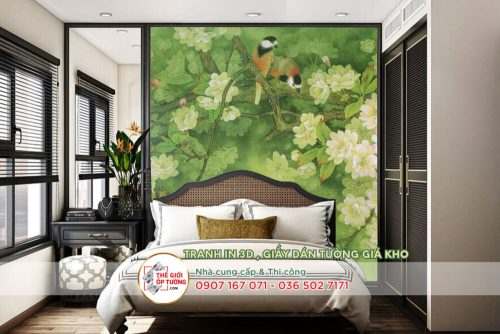 Tranh dán tường Indochine - in tranh dán tường theo yêu cầu 08