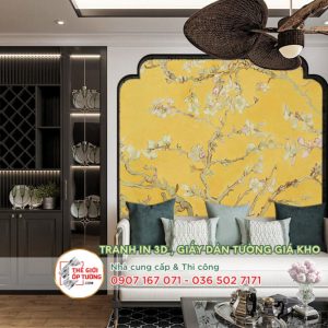 Tranh dán tường Indochine - in tranh dán tường theo yêu cầu 09