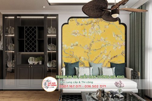 Tranh dán tường Indochine - in tranh dán tường theo yêu cầu 09