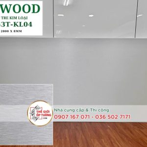 Tấm ốp tường than tre 8mm GPWood vân kim loại 04
