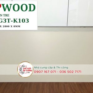Tấm ốp tường than tre 8mm GPWood vân kim loại 03