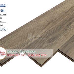 Sàn Gỗ CARB P2 Hobi Wood 12mm đạt tiêu chuẩn xanh 991