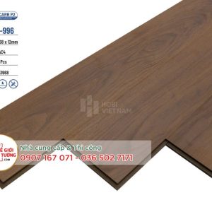 Sàn Gỗ CARB P2 Hobi Wood 12mm đạt tiêu chuẩn xanh 996