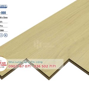 Sàn Gỗ CARB P2 Hobi Wood 12mm đạt tiêu chuẩn xanh 998