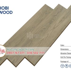 Sàn Gỗ CARB P2 Hobi Wood 12mm đạt tiêu chuẩn xanh 997