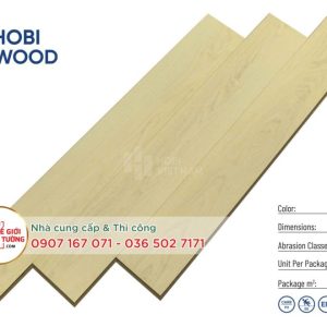 Sàn Gỗ CARB P2 Hobi Wood 12mm đạt tiêu chuẩn xanh 995