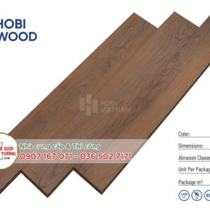 Sàn Gỗ CARB P2 Hobi Wood 12mm đạt tiêu chuẩn xanh 996