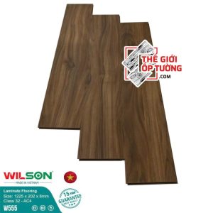 Sàn Gỗ Laminate Wilson công nghệ Đức 555