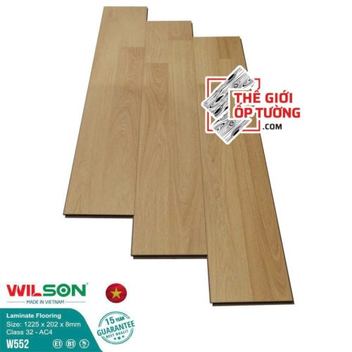 Sàn Gỗ Laminate Wilson công nghệ Đức 552