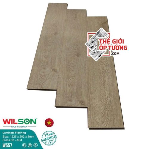 Sàn Gỗ Laminate Wilson công nghệ Đức 557