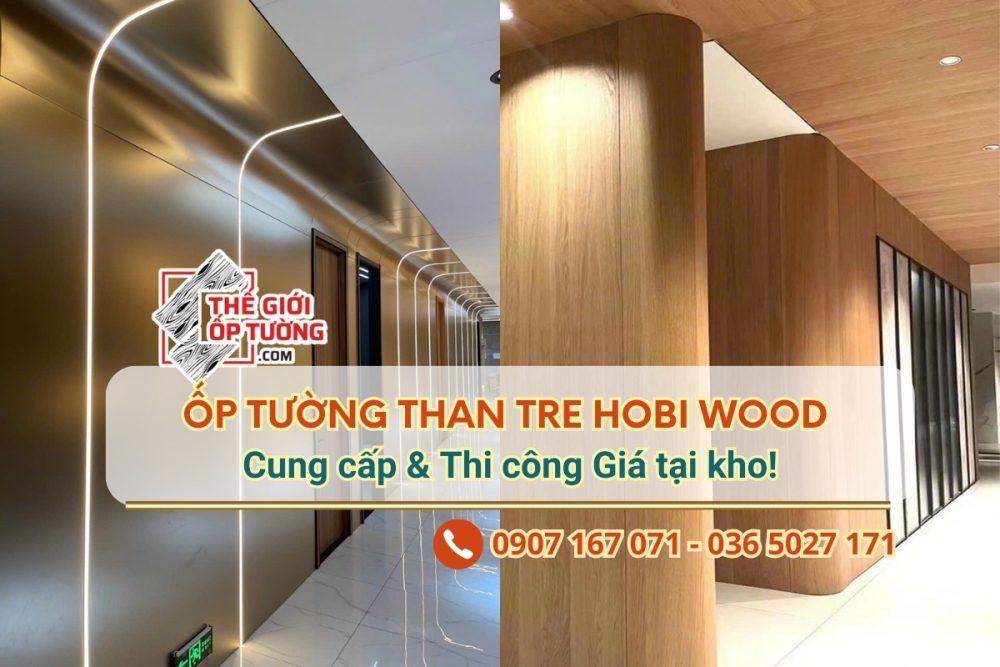 Ốp Tường Than Tre HOBI Wood