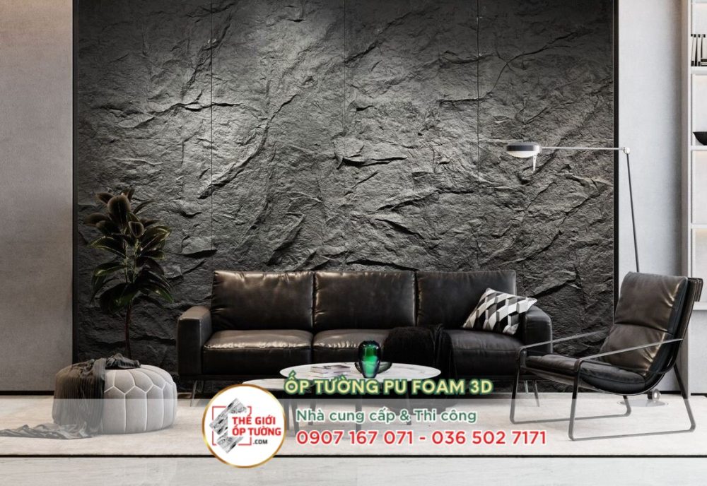 Liên hệ Thế Giới Ốp Tường thi công tấm ốp PU chuyên nghiệp