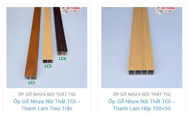Ứng dụng gỗ nhựa đa dạng trong không gian nội thất