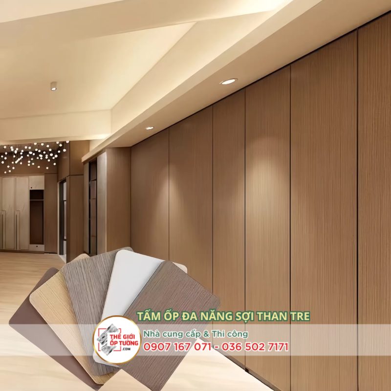 Ưu điểm vượt trội của ốp tường than tre HOBI Wood