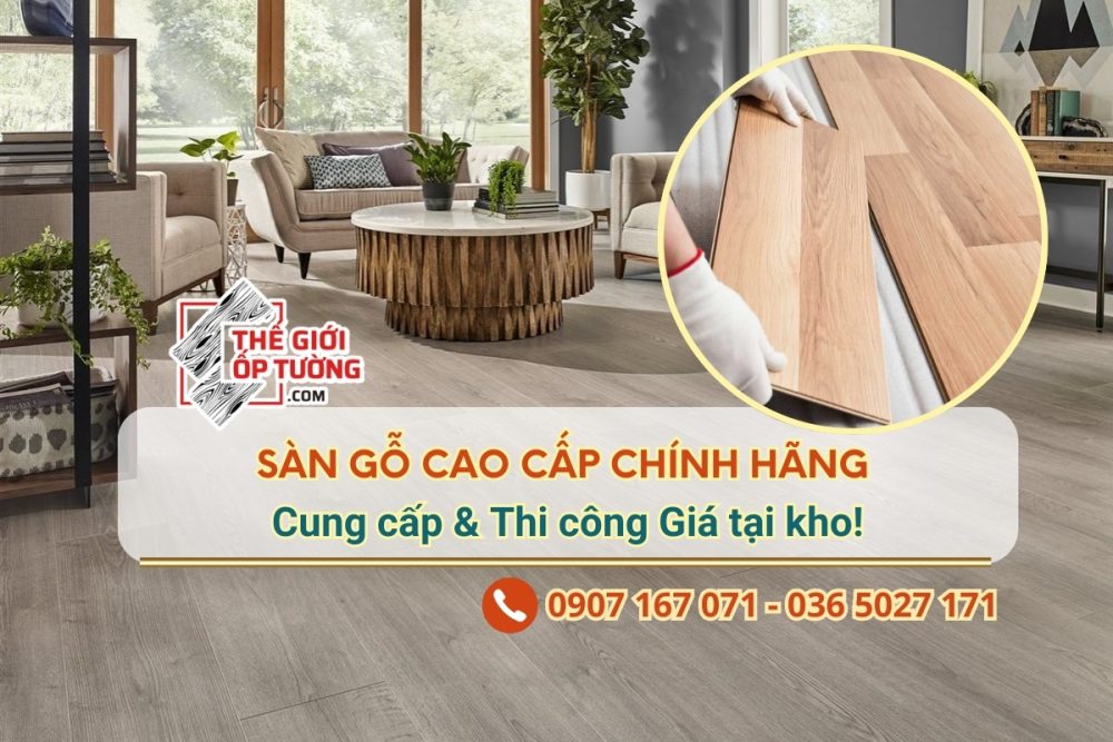 Sàn gỗ công nghiệp , Sàn gỗ hèm khóa, Sàn gỗ chất lượng chính hãng!