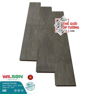 Sàn Gỗ Laminate Wilson 12mm công nghệ Đức 840