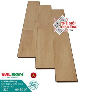 Sàn Gỗ Laminate Wilson 12mm công nghệ Đức 820