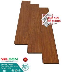 Sàn Gỗ Laminate Wilson 12mm công nghệ Đức 811