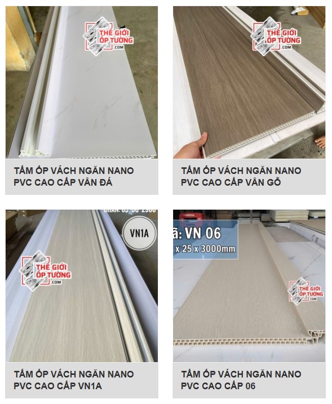 Thi Công Tấm Vách Ngăn PVC - Thế Giới Ốp Tường