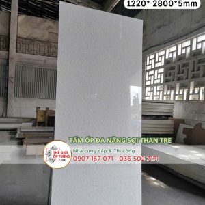 Tấm ốp tường than tre vân đá cẩm thạch DV3D