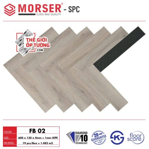 Sàn Gỗ Xương Cá SPC Morser cao cấp 02