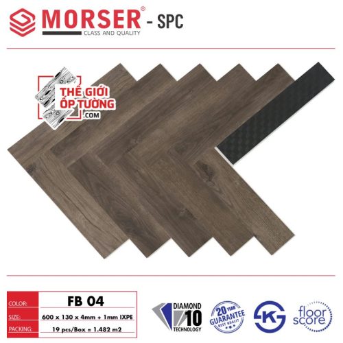 Sàn Gỗ Xương Cá SPC Morser cao cấp 04
