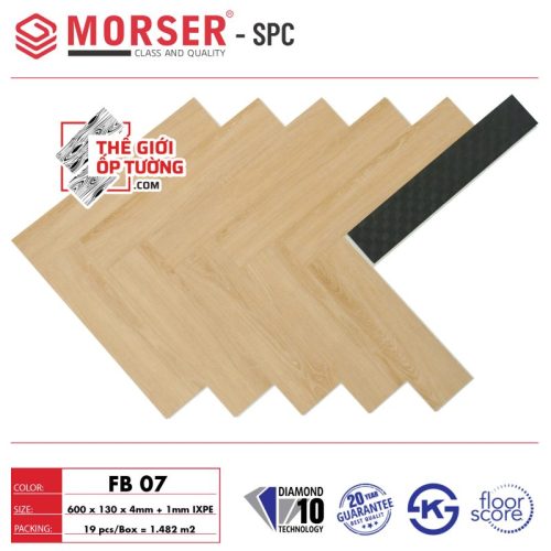 Sàn Gỗ Xương Cá SPC Morser cao cấp 07